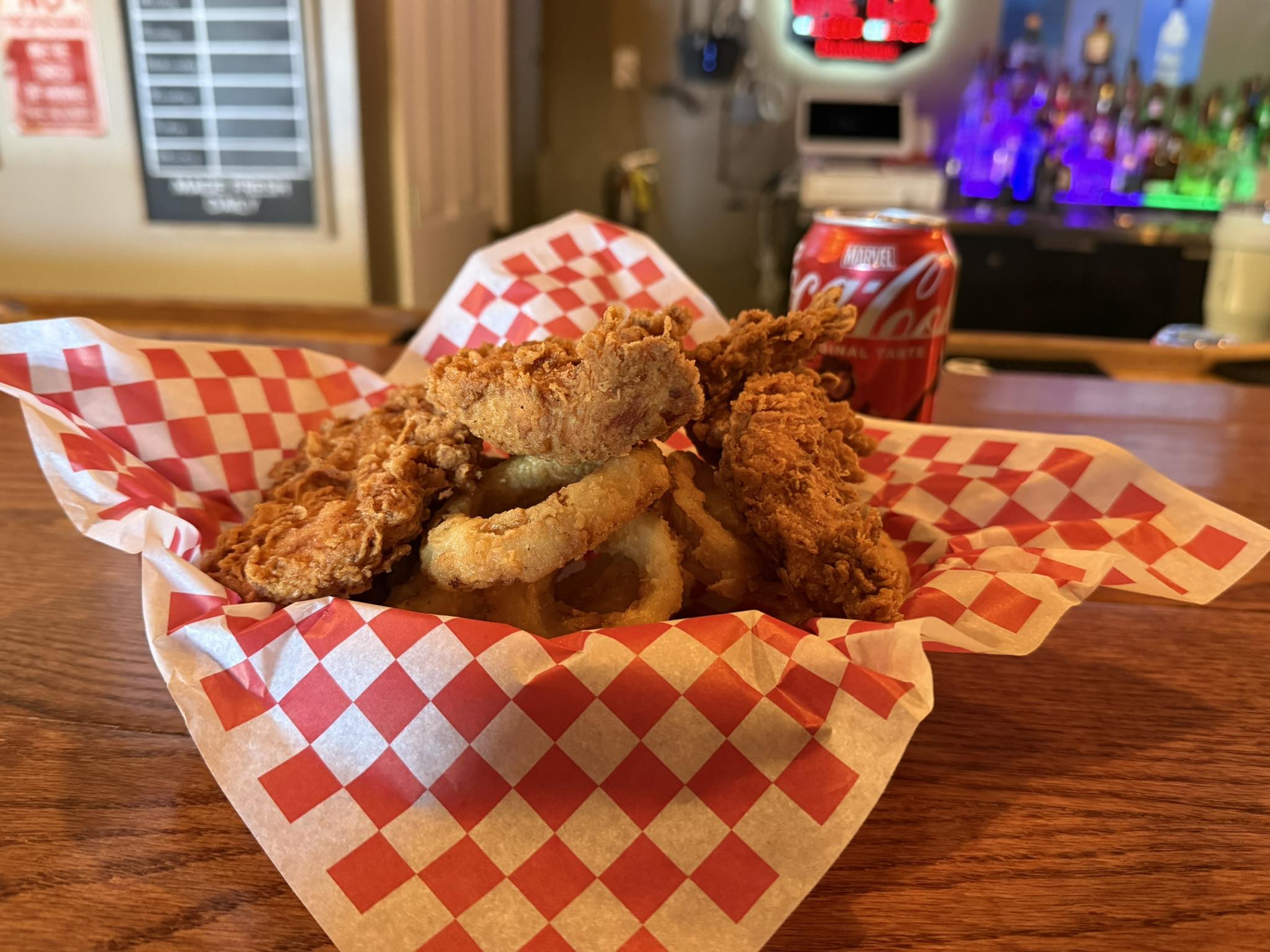 Tenders and fried favorites basket